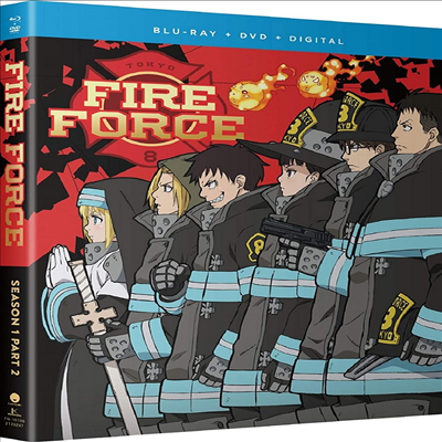 Fire Force: Season 1 - Part 2 (불꽃 소방대: 시즌 1 - 파트 2)(한글무자막)(Blu-ray)