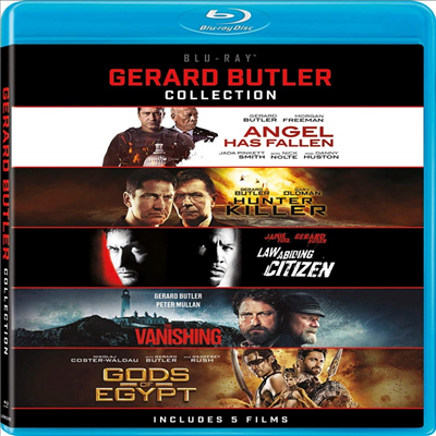 Gerard Butler 5-Film Collection (제라드 버틀러 5 필름 컬렉션)(한글무자막)(Blu-ray)