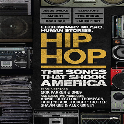 Hip Hop: The Songs That Shook America (힙합: 미국을 뒤흔든 노래) (2019)(지역코드1)(한글무자막)(DVD)