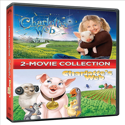 Charlotte's Web (1973) / Charlotte's Web (2006) (샬롯의 거미줄)(지역코드1)(한글무자막)(DVD)