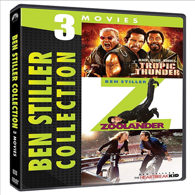 Ben Stiller 3-Movie Collection (벤 스틸러 3 무비 컬렉션)(지역코드1)(한글무자막)(DVD)