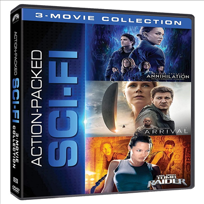 Action Packed Sci-Fi 3-Movie Collection (액션 팩드 SF 3 무비 컬렉션)(지역코드1)(한글무자막)(DVD)