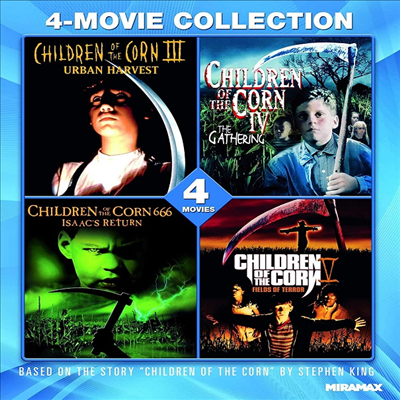 Children Of The Corn 4-Movie Collection (옥수수밭의 아이들: 4 무비 컬렉션)(한글무자막)(Blu-ray)
