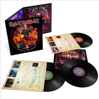 Iron Maiden - Night Of The Dead, Legacy Of The Beast: Live In Mexico City (180g Gatefold 3LP)