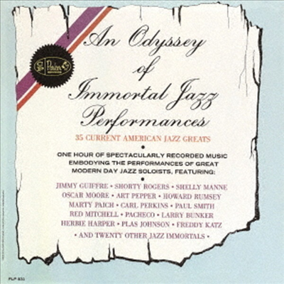 Various Artists - An Odyssey Of Immortal Jazz Performances (CD)