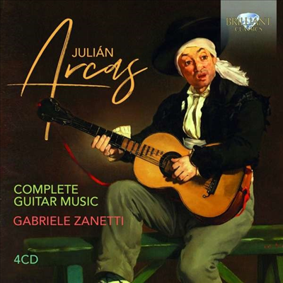 아르카스: 기타 전곡 작품집 (Arcas: Complete Guitar Music) (4CD) - Gabriele Zanetti