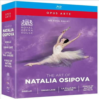 나탈리아 오시포바의 예술 (The Art of Natalia Osipova) (4Blu-ray) (2020)(Blu-ray) - Natalia Osipova