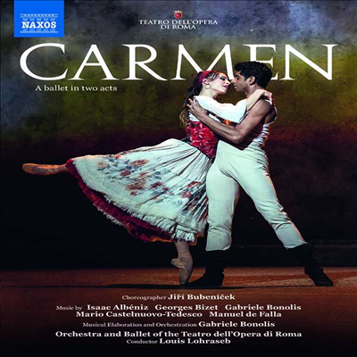 부베니체크의 창작발레 - 카르멘 (Carmen - A Ballet in Two Acts) (Blu-ray) (2020)(DVD) - Teatro dell'Opera Di Roma