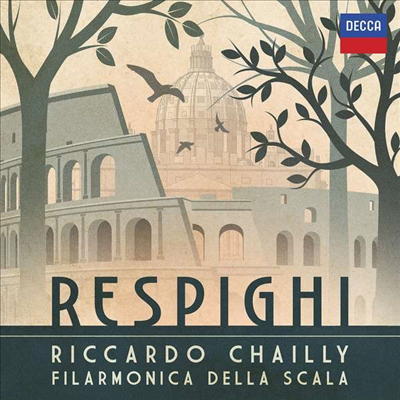 레스피기: 로마의 소나무 & 로마의 분수 (Respighi: Fountains Of Rome & Pines Of Rome)(CD) - Riccardo Chailly