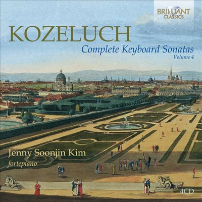 코젤루흐: 피아노 소나타 4집 - 34 - 50번 (Kozeluch: Complete Keyboard Sonatas Vol.4 - Nos.34 - 50) (4CD) - Jenny Soonjin Kim