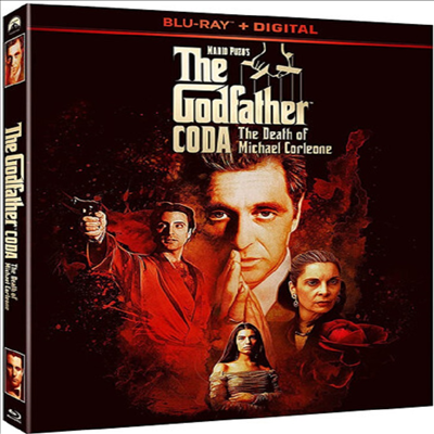 Mario Puzo&#39;s The Godfather Part III (대부 3) (Limited Edition)(한글무자막)(Blu-ray)