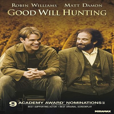 Good Will Hunting (굿 윌 헌팅) (1997)(지역코드1)(한글무자막)(DVD)