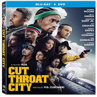 Cut Throat City (컷 스로트 시티) (2020)(한글무자막)(Blu-ray)