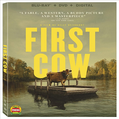 First Cow (퍼스트 카우) (2019)(한글무자막)(Blu-ray)