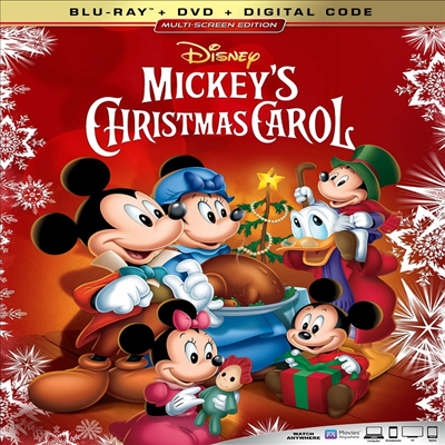 Mickey&#39;s Christmas Carol (믹키의 크리스마스 캐롤) (1983)(한글무자막)(Blu-ray)
