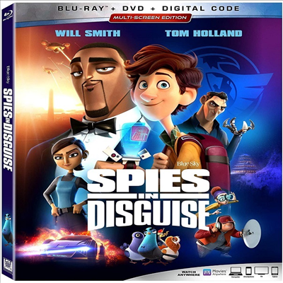 Spies In Disguise (스파이 지니어스) (2019)(한글무자막)(Blu-ray)