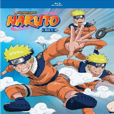 Naruto: Set 1 (나루토: 세트 1)(한글무자막)(Blu-ray)