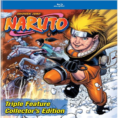 Naruto Triple Feature Collector's Edition (나루토: 트리플 피처 컬렉터스 에디션) (Standard Edition)(한글무자막)(Blu-ray)