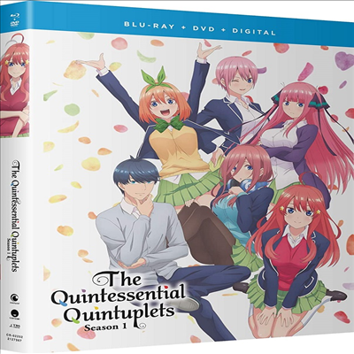 The Quintessential Quintuplets: Season 1 (5등분의 신부: 시즌 1) (2019)(한글무자막)(Blu-ray)