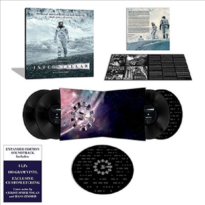 Hans Zimmer - Interstellar (인터스텔라) (Soundtrack)(Extended Edition)(4LP)(Box Set)