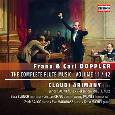 도플러 형제의 플루트 작품 11집 (Franz & Carl Doppler: The Complete Flute Music Vol.11)(CD) - Claude Arimany