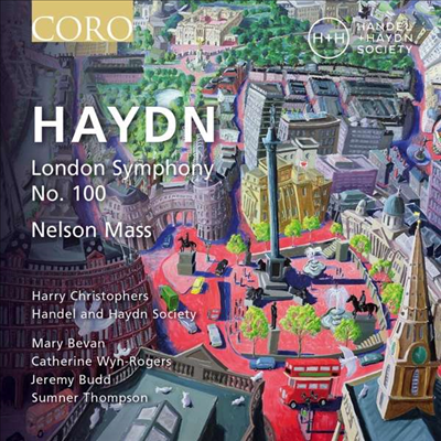 하이든: 교향곡 100번 '군대' & 넬슨 미사 (Haydn: Symphony No.100 'Military' & Nelson Mass)(CD) - Harry Christophers