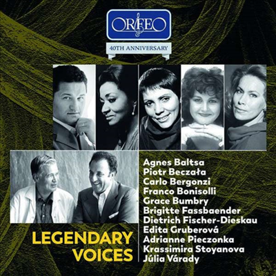 오르페오 40 주년 - 전설적인 가수들 (Legendary Voices - Orfeo Edition) (10CD Boxset) - 여러 아티스트