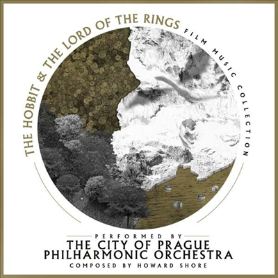 City Of Prague Philharmonic Orchestra - The Hobbit & The Lord Of The Rings (반지의 제왕) (Soundtrack)(Ltd. Ed)(Vinyl)(2LP)