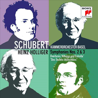 슈베르트: 교향곡 2 & 3번 (Schubert: Symphonies Nos.2 & 3)(CD) - Heinz Holliger