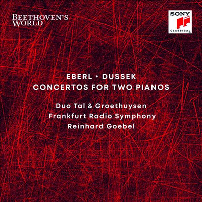 에베를 &amp; 두세크: 두 대의 피아노를 위한 협주곡 (Eberl &amp; Dussek: Concertos for Two Pianos)(CD) - Tal &amp; Groethuysen