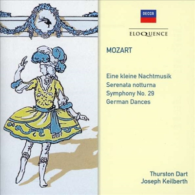 모차르트: 교향곡 29번, 세레나데 13번 '한 밤의 소야곡' (Mozart: Symphony No.29 & Serenade No.13 'Eine Kleine Nachtmusik')(CD) - Joseph Keilberth