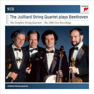 베토벤: 현악 사중주 전집 1 - 16번 (Juilliard String Quartet - Beethoven: String Quartet - The Complete 1982 Live Recordings) (9CD Boxset) - Juilliard String Quartet