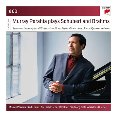 머레이 페라이어가 연주하는 슈베르트 & 브람스 (Murray Perahia plays Brahms & Schubert) (8CD Boxset) - Murray Perahia