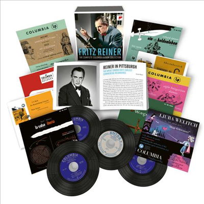 프리츠 라이너 - 콜럼비아 앨범 컬렉션 (Fritz Reiner - The Complete Columbia Album Collection) (14CD Boxset) - Fritz Reiner