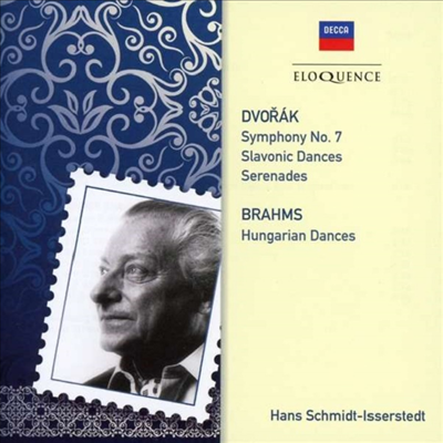 드보르작: 교향곡 7번, 브람스: 세레나데 1, 2번 (Dvorak: Symphony No.7, Brahms: Serenade No.1 & 2) (2CD) - Hans Schmidt-Isserstedt