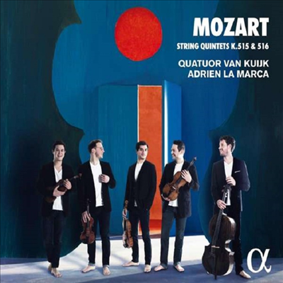 모차르트: 현악 오중주 3 &amp; 4번 (Mozart: String Quintets Nos.3 &amp; 4)(CD) - Quatuor Van Kuijk