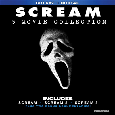 Scream: 3-Movie Collection (스크림: 3 무비 컬렉션)(한글무자막)(Blu-ray)