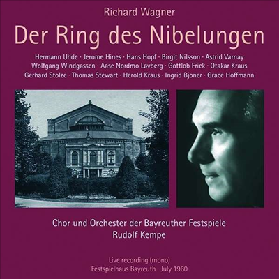 바그너: 니벨룽의 반지 (Wagner: Der Ring Des Nibelungen) (12CD Boxset) - Rudolf Kempe