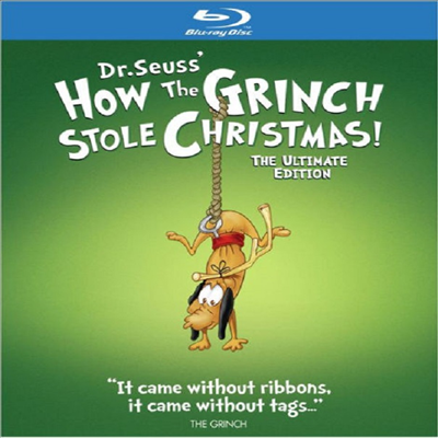 Dr. Seuss' How The Grinch Stole Christmas!: The Ultimate Edition (그린치: 얼티메이트 에디션) (1966)(한글무자막)(Blu-ray)