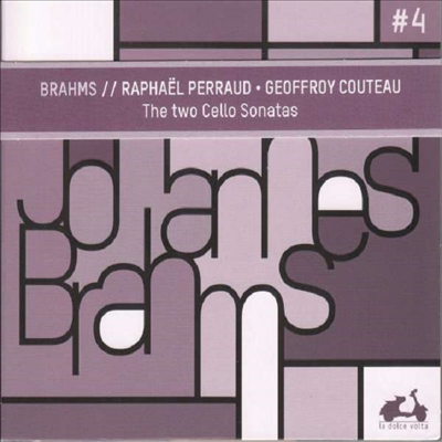 브람스: 첼로 소나타 1 & 2번 (Brahms: Cello Sonatas Nos.1 & 2)(CD) - Couteau, Geoffroy