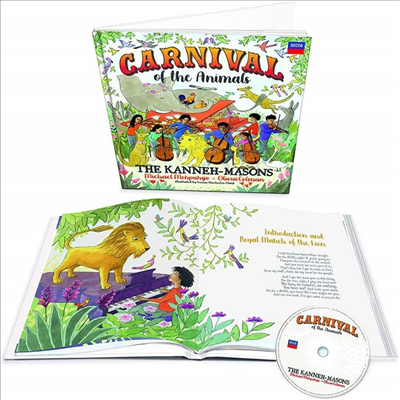 생상스: 동물의 사육제 (Saint-Saens: Le carnaval des animaux) (Deluxe Version)(CD+Book) - Michael Morpugo
