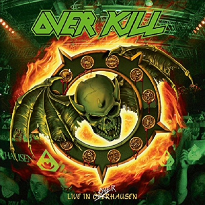 Overkill - Live In Overhausen: Horrorscope Volume One (Ltd. Ed)(Gatefold)(Orange with Green & Yellow Splatter 2LP)