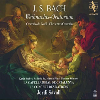 바흐: 크리스마스 오라토리오 (Bach: Christmas Oratorio BWV248) (2SACD Hybrid) - Jordi Savall