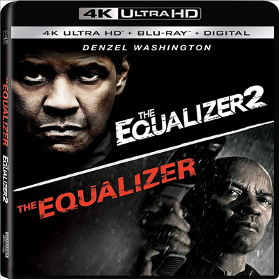 The Equalizer / The Equalizer 2 (더 이퀄라이저 / 더 이퀄라이저 2) (4K Ultra HD + Blu-ray)(한글무자막)