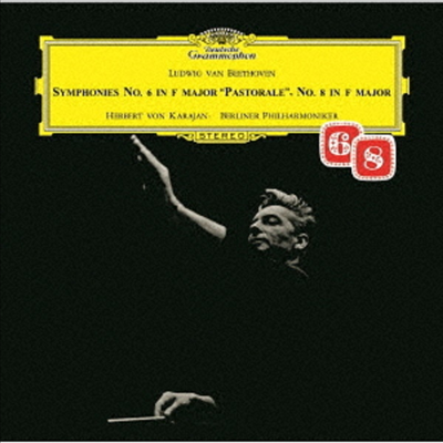 베토벤: 교향곡 6 '전원, 8번 (Beethoven: Symphony No.6 'Pastorale' & 8) (Ltd. Ed)(Hi-Res CD (MQA x UHQCD)(일본반) - Herbert Von Karajan