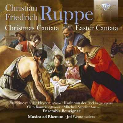 루페: 크리스마스 칸타타, 부활절 칸타타 (Ruppe: Christmas Cantata. Easter Cantata)(CD) - Jed Wentz