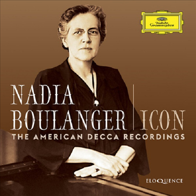 나디아 불랑제의 예술 (Nadia Boulanger - Icon: American Decca Recordings) (5CD Boxset) - Nadia Boulanger