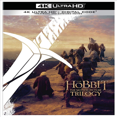 The Hobbit: The Motion Picture Trilogy (호빗: 3부작) (4K Ultra HD)(한글무자막)