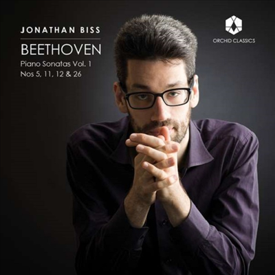 베토벤: 피아노 소나타 1집 - 5, 11, 12 &amp; 26번 (Beethoven: Piano Sonatas Nos.5, 11, 12 &amp; 26 Vol.1)(CD) - Jonathan Biss