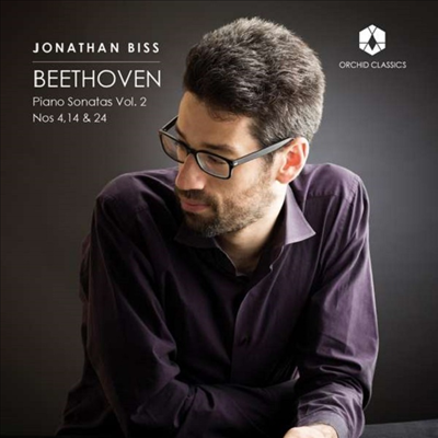 베토벤: 피아노 소나타 2집 - 4, 14 & 24번 (Beethoven: Piano Soantas Vo.2 - Nos.4, 14 & 24)(CD) - Jonathan Biss